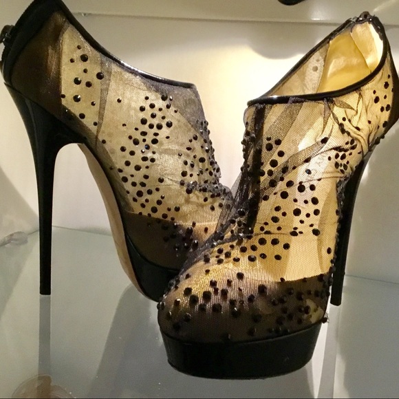 🔥♥♥️HP♥️♥️ Jimmy Choo Women's Platform Booties - Picture 2 of 7